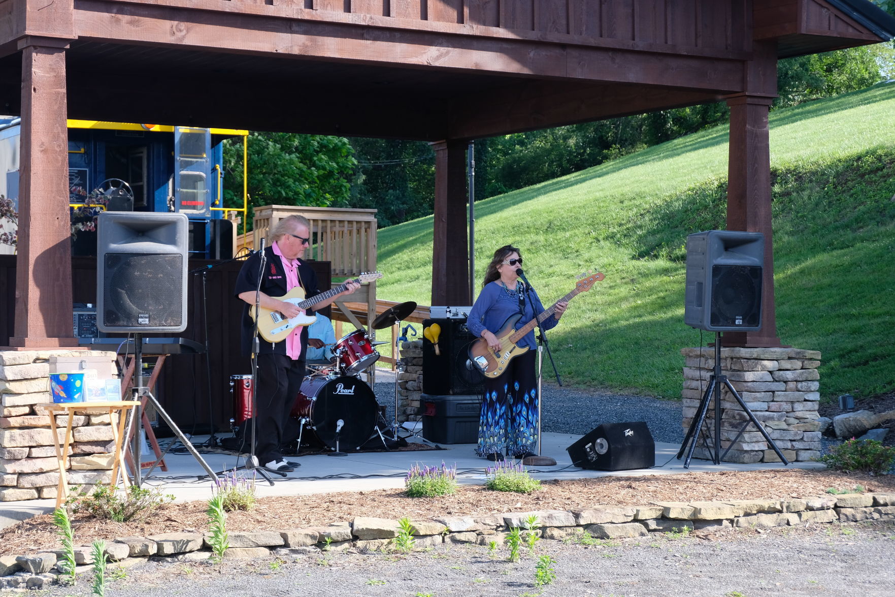 King Bees play as part of Backstreet Concert series